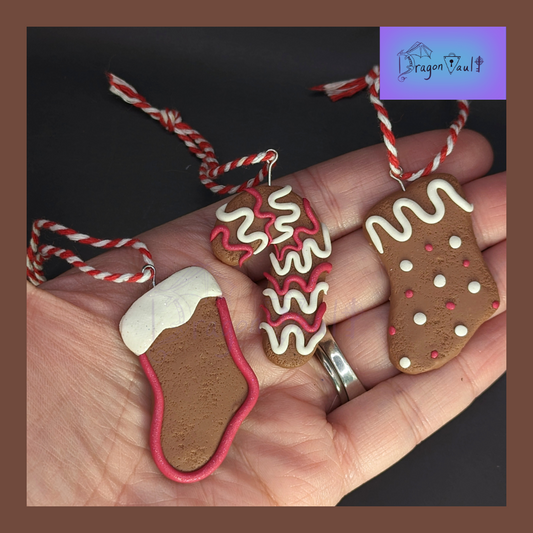 Gingerbread Cookie Ornaments