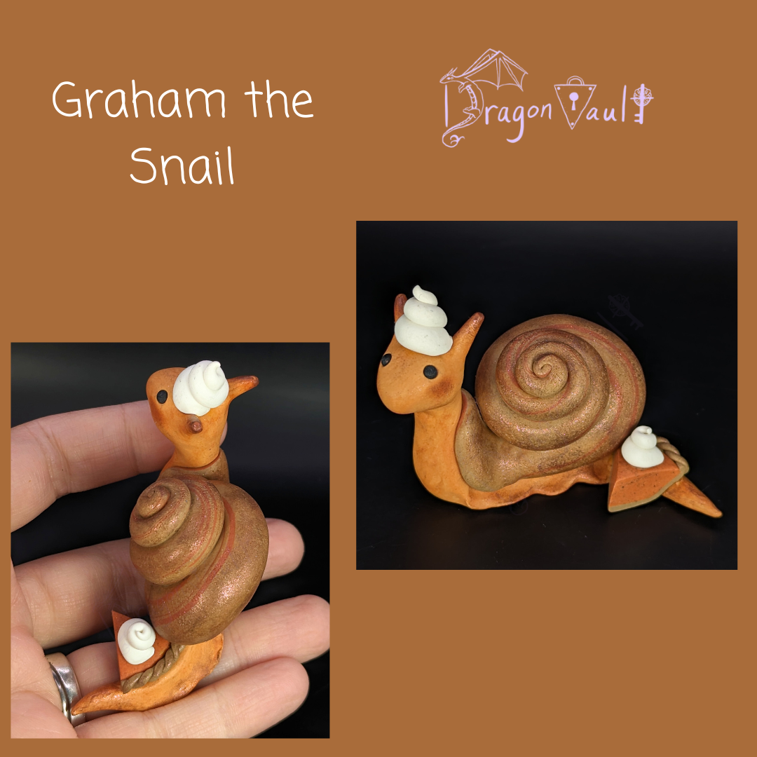 Graham the Pumpkin Pie Snail