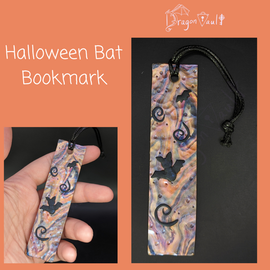 Halloween Bat Bookmark