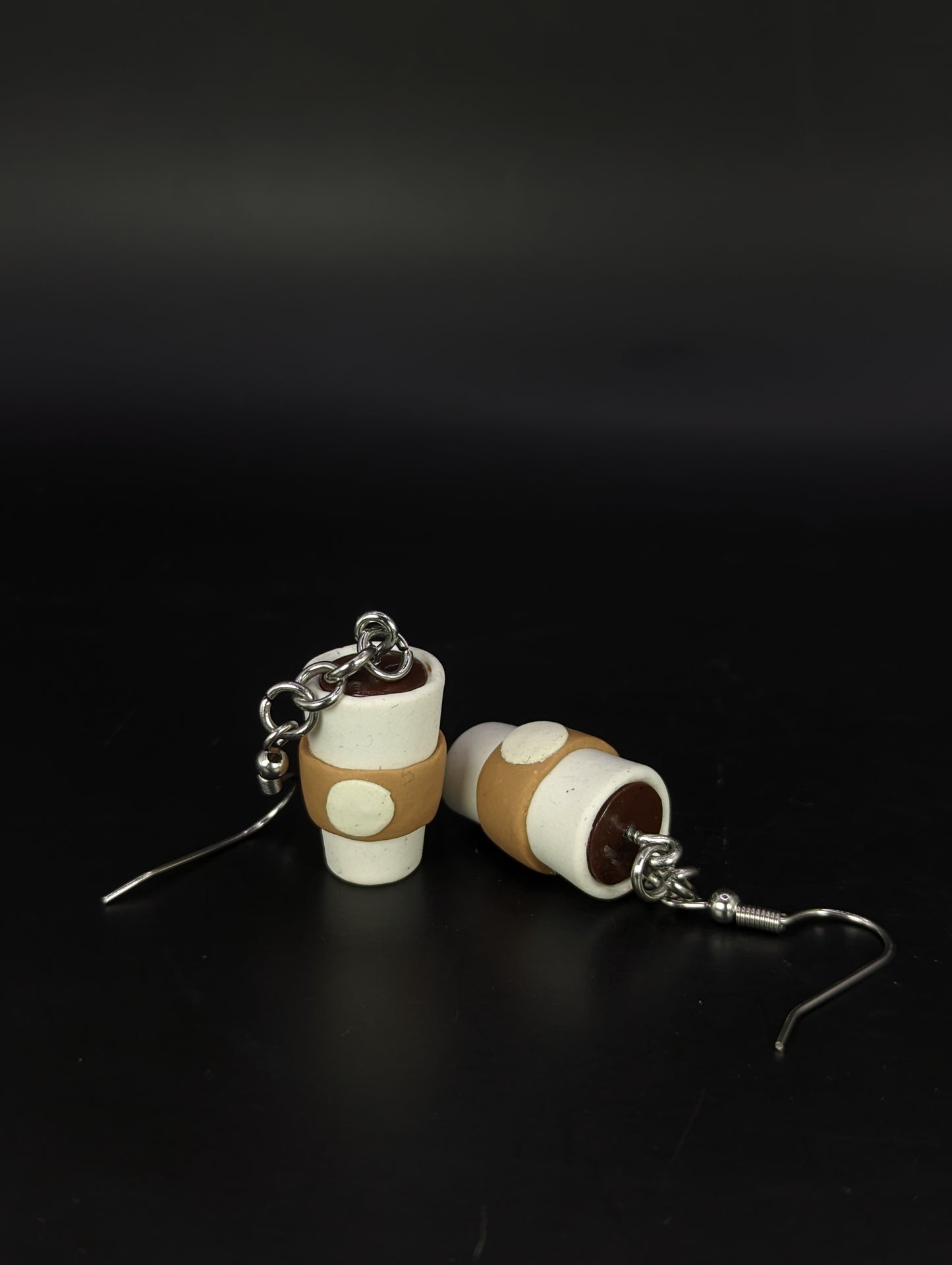 Takeout Coffee Earrings