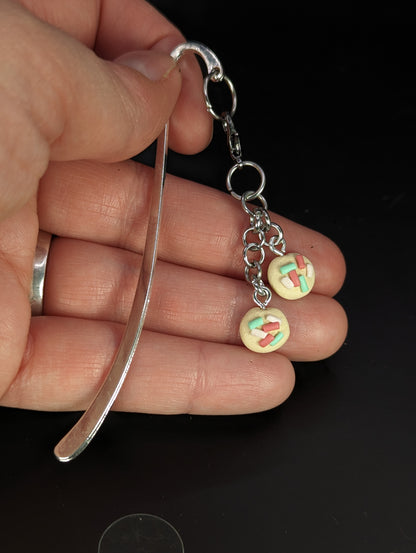 Small Sugar Cookie Charm / Bookmark