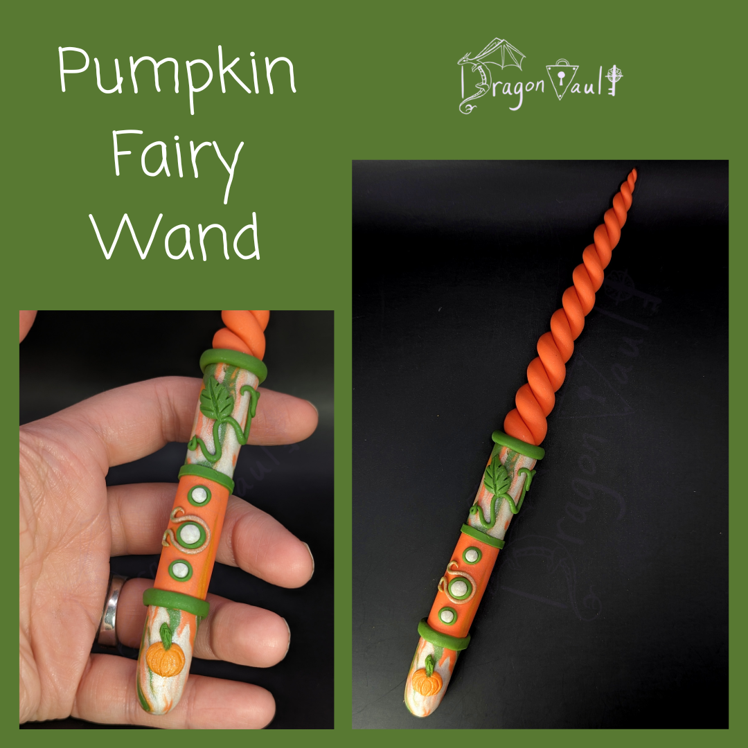 Pumpkin Fairy Wand