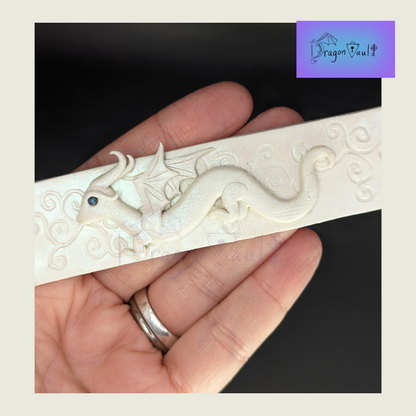 Snow Dragon Bookmark